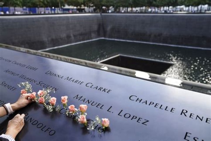 How many names are on the 911 Memorial?