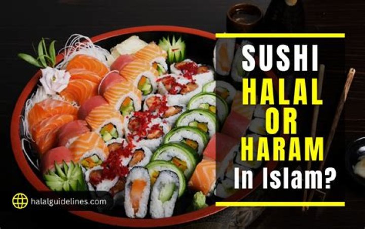 Is rice wine in sushi halal?